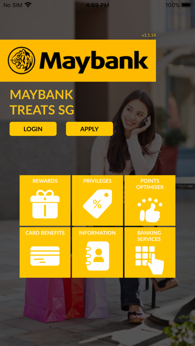 How to cancel & delete MAYBANK TREATS SG from iphone & ipad 1