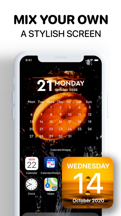 Calendar Widget for iPhone screenshot-5