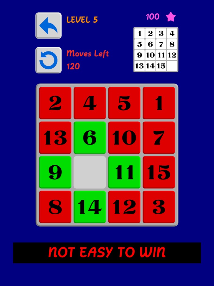 单机智力小游戏, 数字滑块, 经典手机小游戏