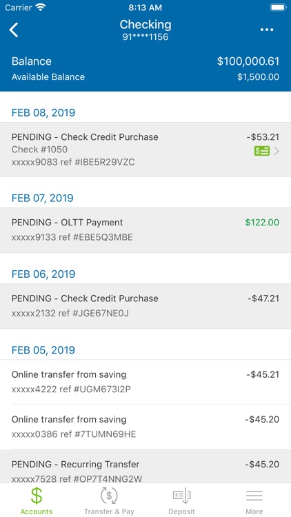 HomeTrust Mobile Banking screenshot-3