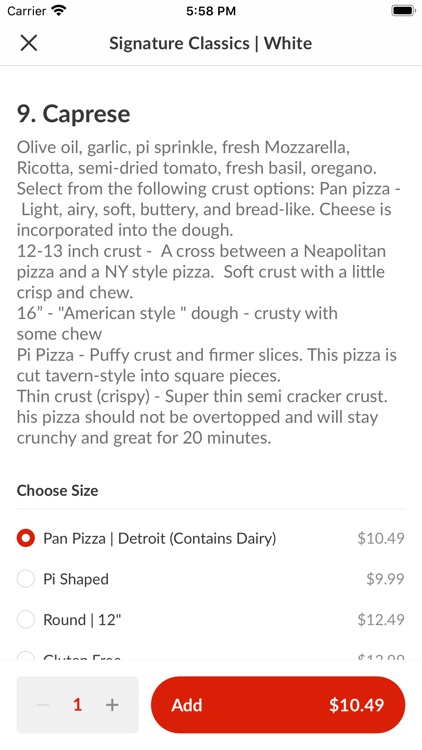 Pi Craft Pizza NY screenshot-3