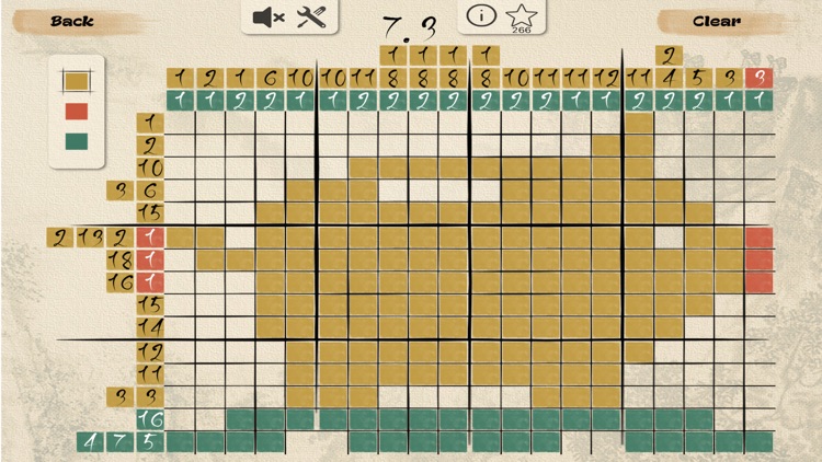 Nonogram. Japanese Crosswords