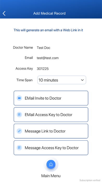 Secure My Med Records screenshot 3