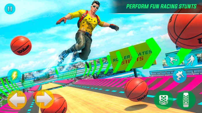 Sky Roller - Skate Runner Game