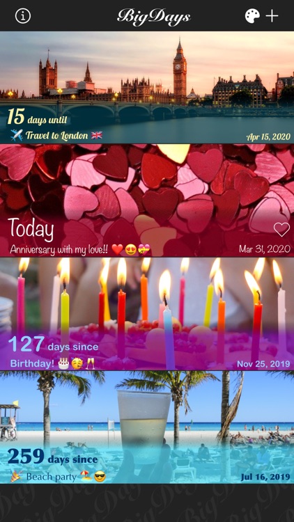 Big Days Pro Events Countdown screenshot-3