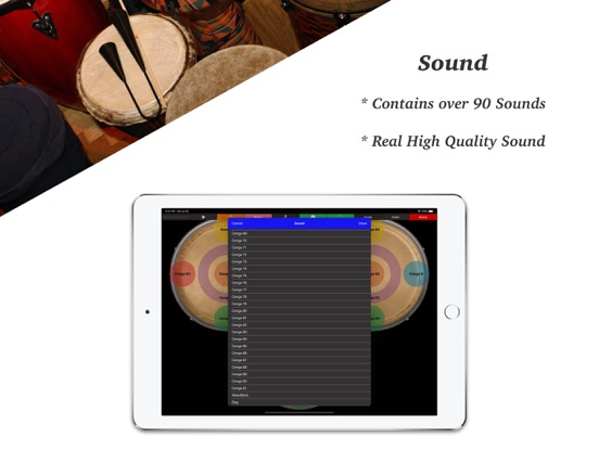 Congas - Percussion Drums Pad screenshot 4