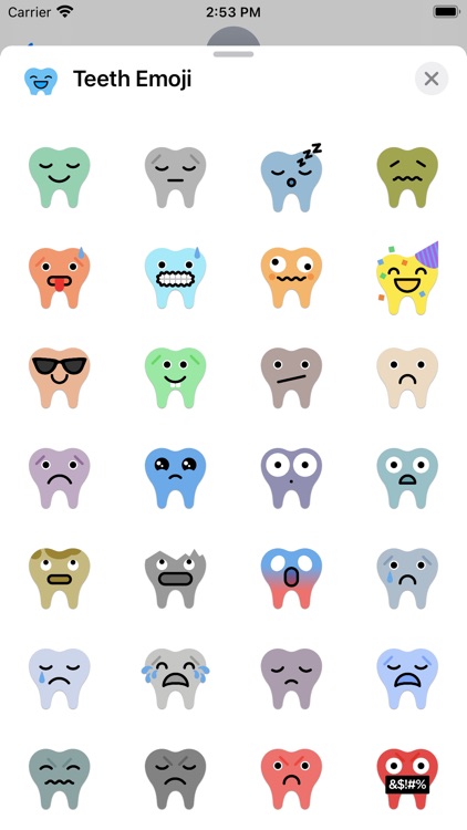 Teeth Emoji screenshot-5