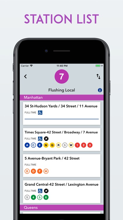 New York Subway Map MTA NYC