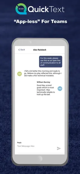 Game screenshot QuickText for Teams apk