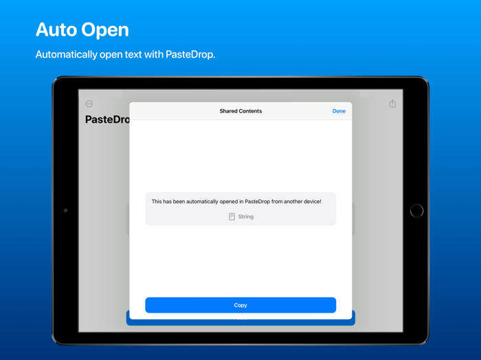 PasteDrop - Share Clipboard