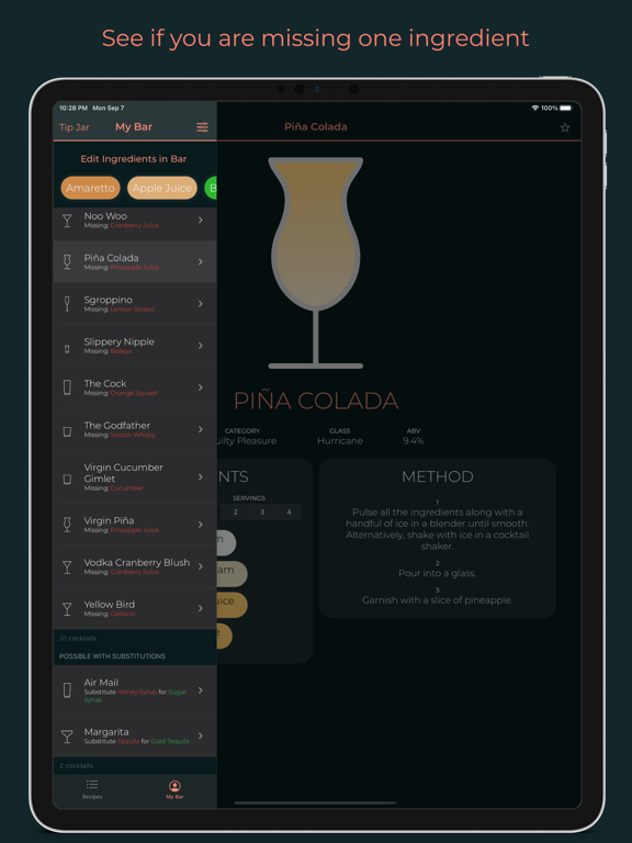 Imbible: cocktail recipes screenshot 4