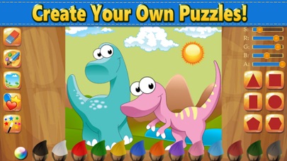 Dino Puzzle Kid Dinosaur GamesScreenshot of 6