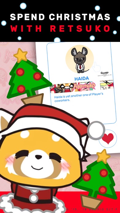 MomentSQ™ Aggretsuko Christmas screenshot 3