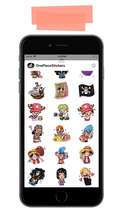 One Piece Straw Hat Stickers