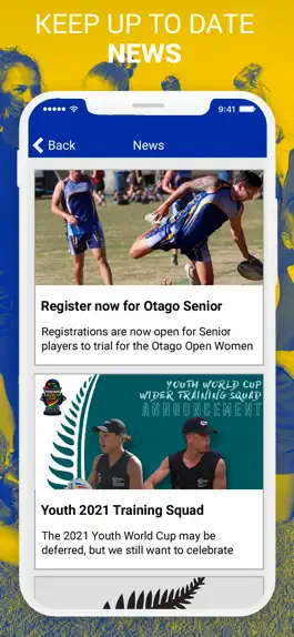 Game screenshot Otago Touch Association apk