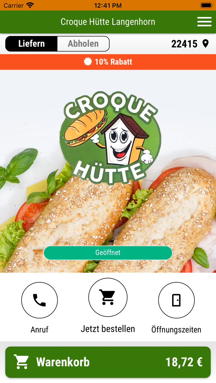 Croque Hütte Langenhorn