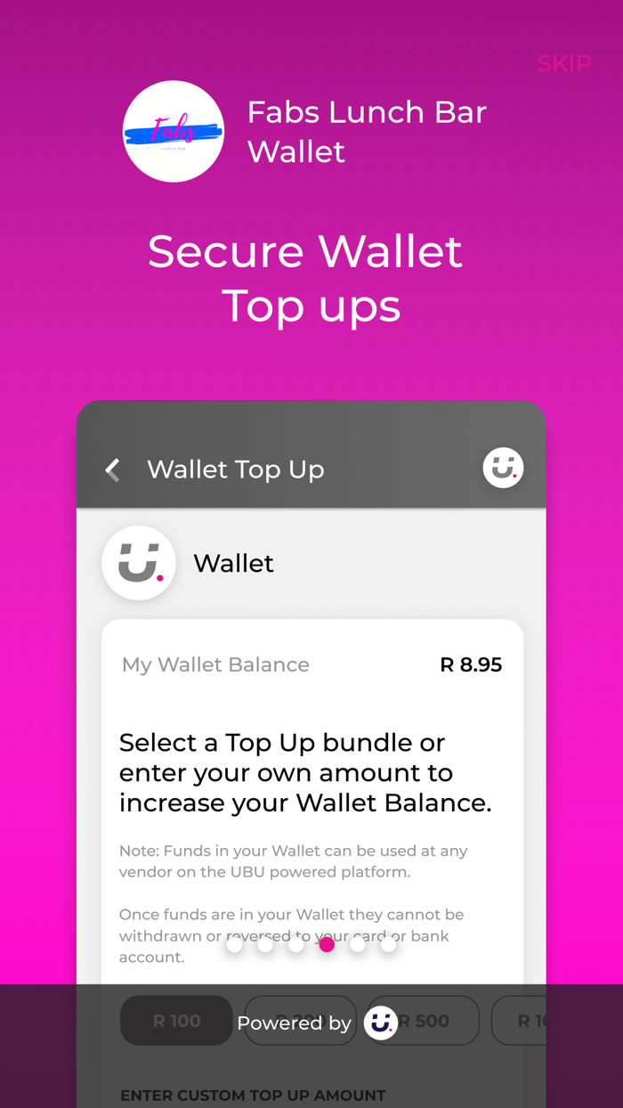 Fabs Lunch Bar Wallet