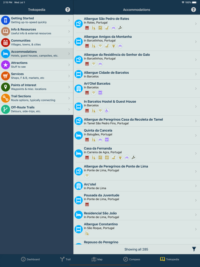 TrekRight Camino Portugués