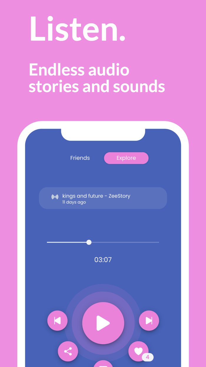 TUNE Meaningful audio stories