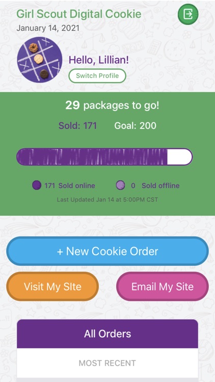 Digital Cookie Mobile App screenshot-0