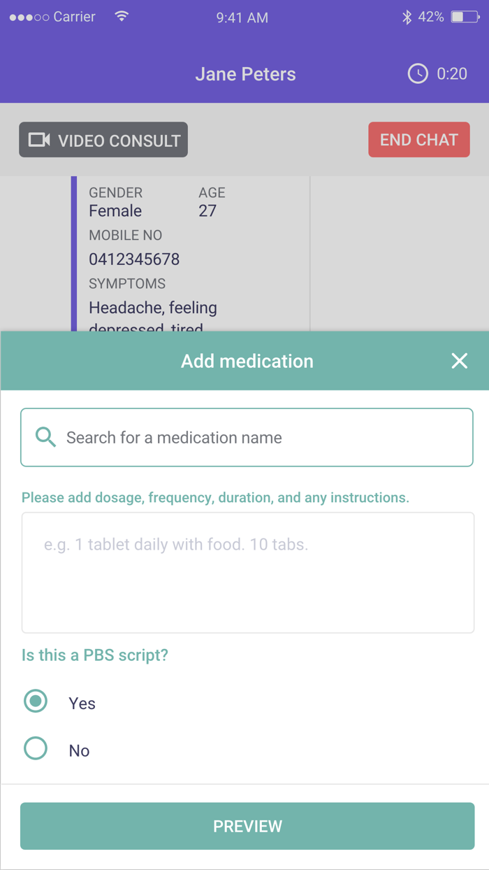 Medinet - for Doctor use only