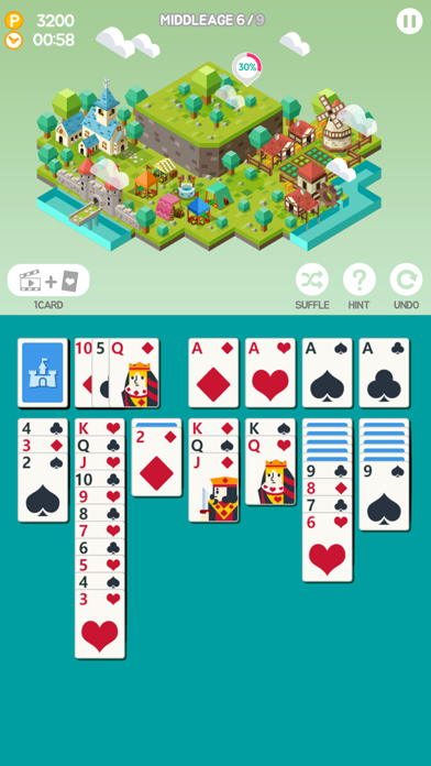 Age of solitaire - City Building Card game Screenshot 3