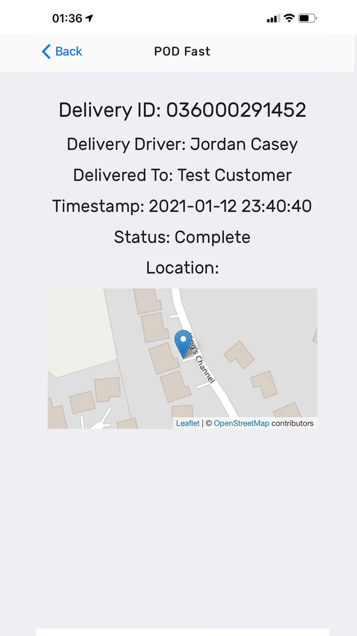 PODFast - Driver Companion App