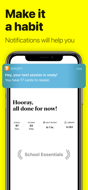 Spacify: Smart Flashcards(圖4)-速報App