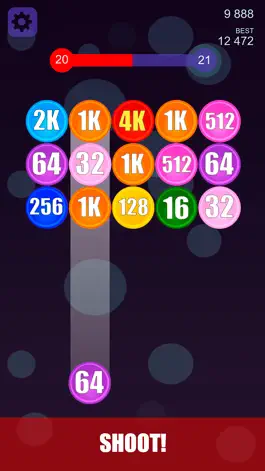 Game screenshot MergeDots2k - puzzle bubble hack