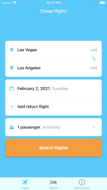 iTraveler - flights and hotels