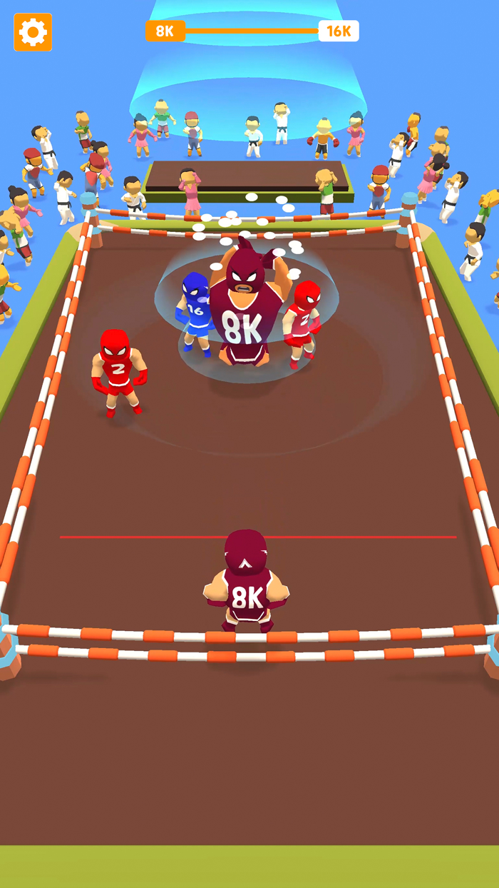 Merge Wrestling 2048