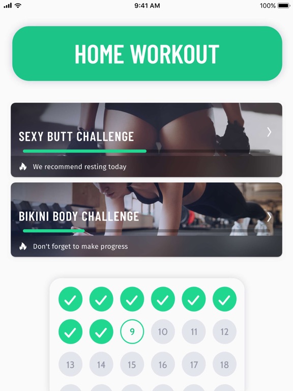 30 Day Fitness - Home Workout screenshot 2