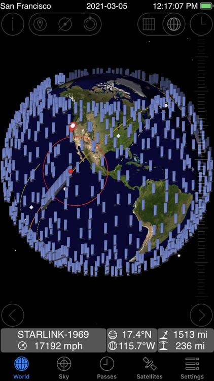 GoSatWatch Satellite Tracking screenshot-5