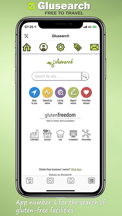 How to cancel & delete Glusearch Gluten free places from iphone & ipad 1