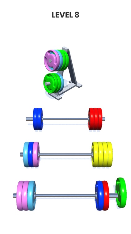 Barbell Sort Puzzle