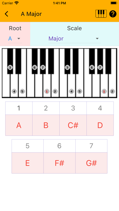 Music Scales screenshot 4