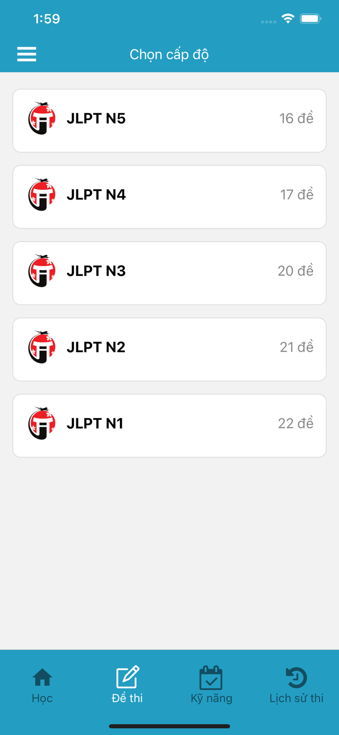 Đề Thi JLPT