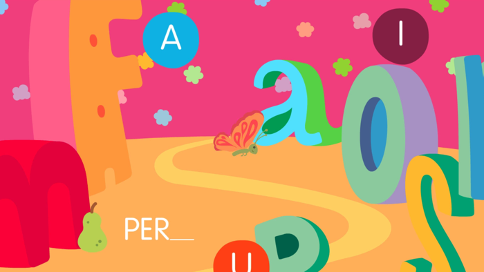 Completar palabras con vocales