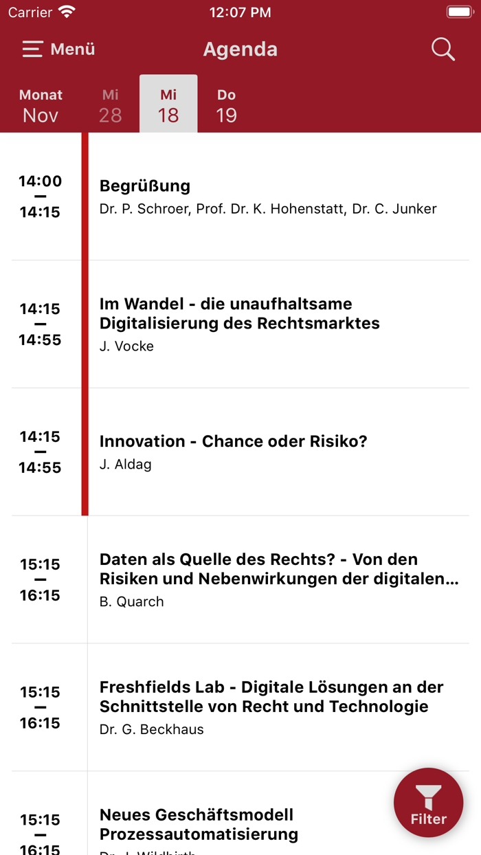 Bucerius Law School  Events