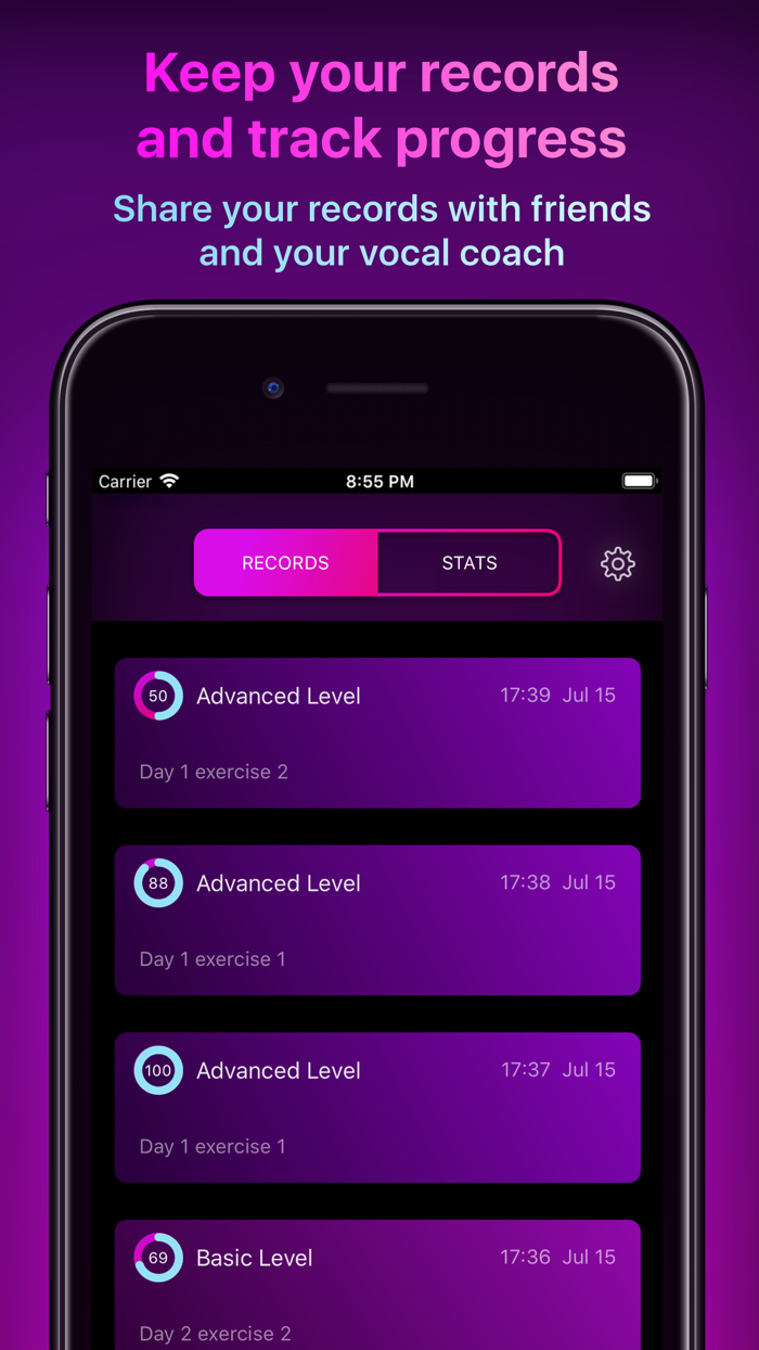 Vocal Workout Singing lessons