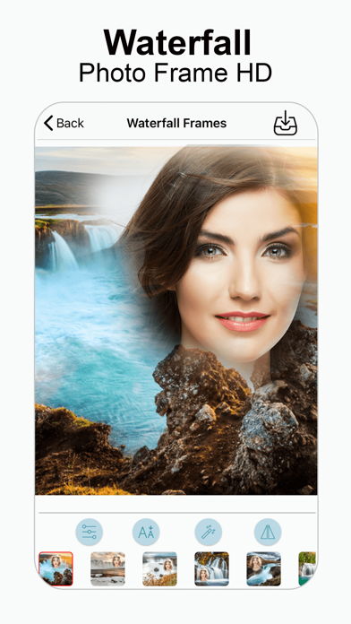 How to cancel & delete Waterfall Photo Frames from iphone & ipad 3