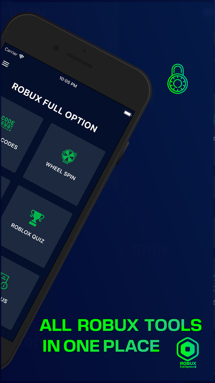 Robux Full Options Roblox