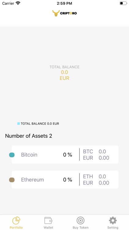 CRIPTORO WALLET screenshot-3