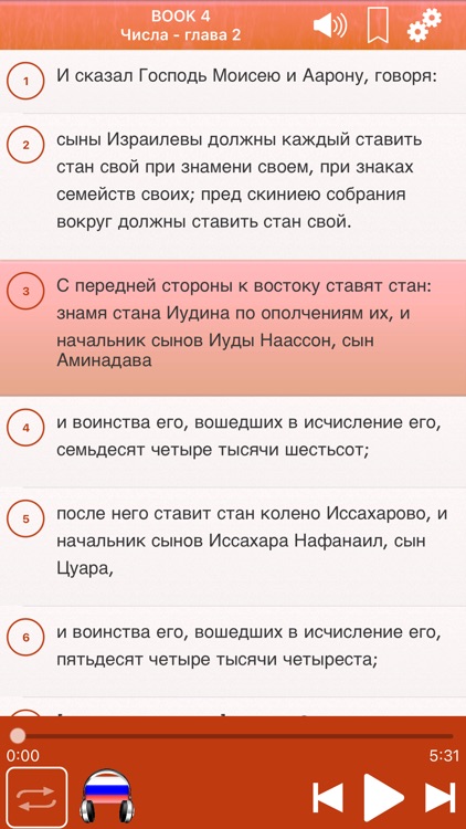 Russian Bible Audio : Библия
