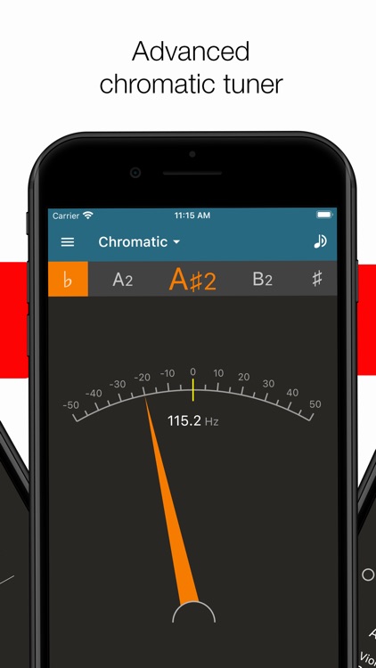 Pitched Tuner - Tuning App screenshot-3