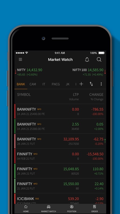 Bajaj Financial Trading App