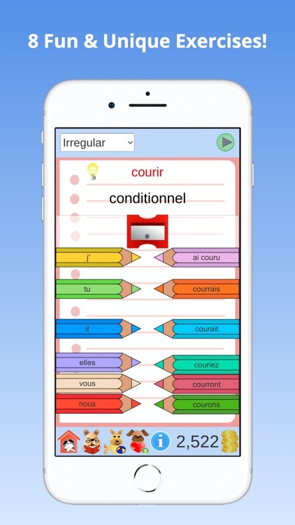 Verb Conjugations French screenshot-0