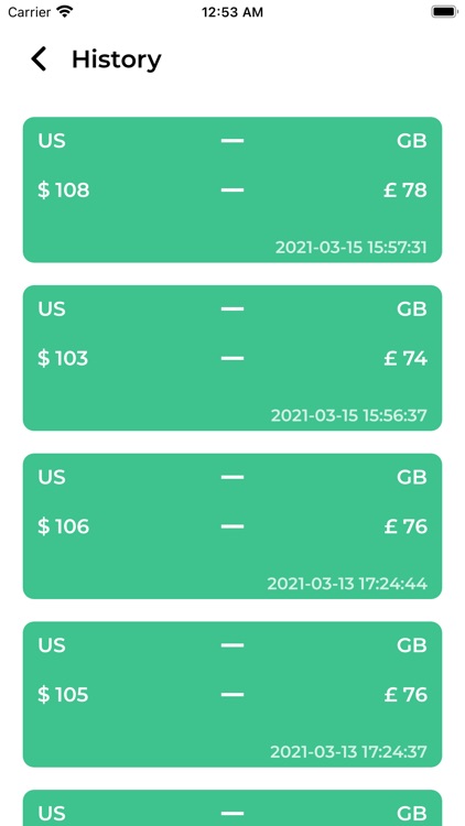 Foreign Exchange App screenshot-5