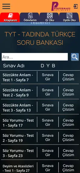 Game screenshot Performans Yayınları Öğrenci hack