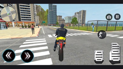 Police Bike Gangster Chase 3D screenshot 4